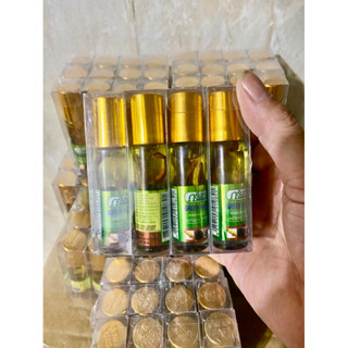   Sỉ Lố 12 Chai  Dầu gió lăn sâm Thái Lan - Ginseng Green Herb Oil 