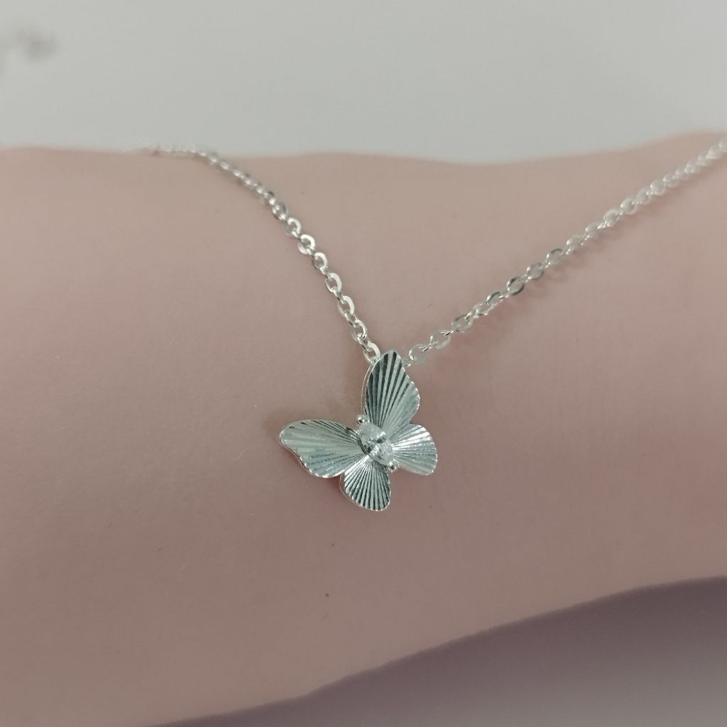 s925- Dây Chuyền Hồ Điệp