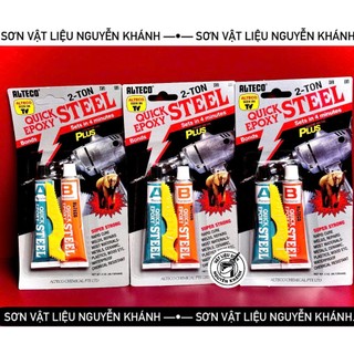 [Hàng Chính Hãng] Keo AB Thái Lan Alteco Quick Epoxy Steel | Keo Dán Đa Năng, Siêu Bền, Kháng Nước