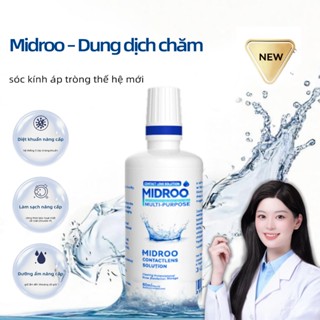 Midroo 1 chai Nước ngâm lens vệ sinh làm mới kính áp tròng 60ml hoặc 120ml hoặc 360ml