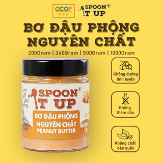 Bơ Đậu Phộng Nguyên Chất Spoon It Up – Không Đường Không Dầu – Thuần Chay Eat Clean Gym
