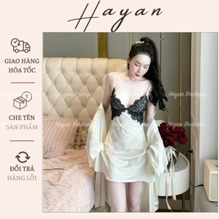  HT136a Váy ngủ sexy phối ren xẻ v1 kèm ĐỆM LÓT,đồ ngủ lụa xoè nhẹ hở lưng gợi cảm HT136a MÚT 
