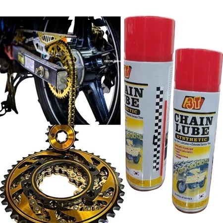 Dưỡng sên mỡ bò nước 3T Chain Lube 500ml chống văng, bám dính tốt nhật bản