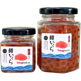 Trứng Cá Hồi Nhật Bản ngâm tương [100%Tự Nhiên] Ikura có vị béo mặn
