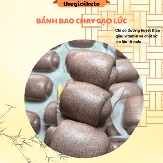  Bánh bao nguyên cám gạo lứt   không nhân 9 bánh  