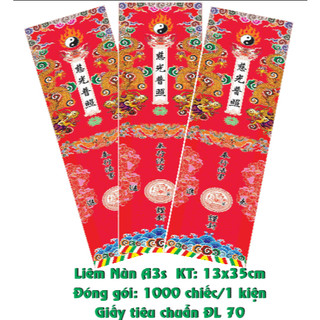 [ Liêm sớ ]  10 chiếc Vỏ sớ / Bì đựng sớ A3s 13x35cm Và 12x43cm