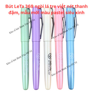  Bút luyện chữ LeTa 369 ngòi lá tre viết nét thanh đậm phiên bản pastel mới cực dễ thương 