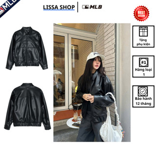   Hàng loại 1  Áo khoác da MLB chất liệu da cao cấp nam nữ 2025 