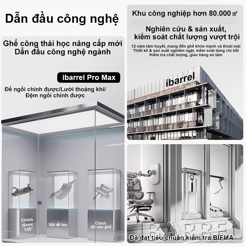 IBARREL Ghế Gaming Ghế Chơi Game Công Thái Học Ghế Máy Tính Ghế Tựa Lưng Thoải Mái Ghế Gaming | BigBuy360 - bigbuy360.vn