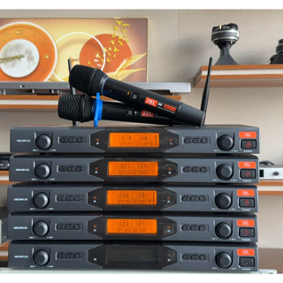 Micro Karaoke Không Dây Chống Hú JBL KMC20 Plus - Củ Mic Cao Cấp Hút Âm Hát Nhẹ Bảo Hành 1 Năm