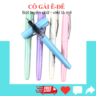  Bút LeTa 369 luyện chữ ngòi lá tre viết nét thanh đậm màu pastel siêu dễ thương 