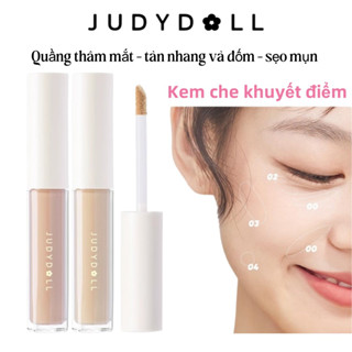 JUDYDOLL Kem Che Khuyết Điểm 3.2g Che Phủ Siêu Nhẹ Triệt Sắc Giúp Hiệu Chỉnh Màu Da Kiềm Dầu Lâu Trôi Chống Thấm Nước Su 
