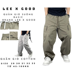 Quần Gió Nam Phong Cách Style Hàn Quốc Quần Gió Ống Rộng Nam Nữ Big Size Chất Liệu Gió Cao Cấp Mềm Mịn Thấm Hút Cao Cấp 