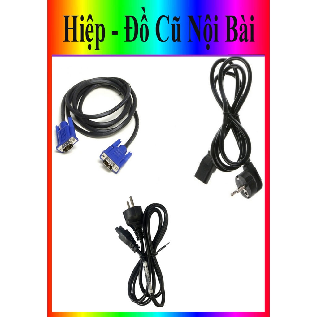 [Lõi Đồng] Dây cáp VGA, Dây Nguồn PC, Laptop Cũ