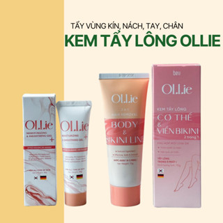Combo 2 Kem tẩy lông OLLIE , tẩy lông vùng kín, nách, tay, chân 70g