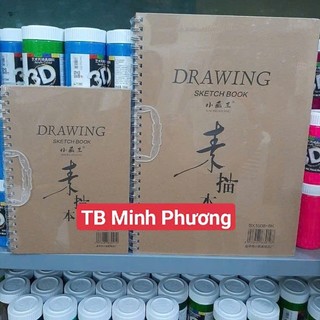  SỔ VẼ KÍ HỌA VẼ CHÌ... KHỔ A4 & KHỔ A3 