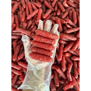  1kg Lạp xưởng khô mini chuyên dùng bán xôi bánh mì cơm chiên rất thơm và giòn - Khởi Bách Hưng 