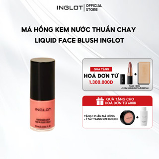 Má hồng kem nước thuần chay Liquid Face Blush Inglot (15ml)