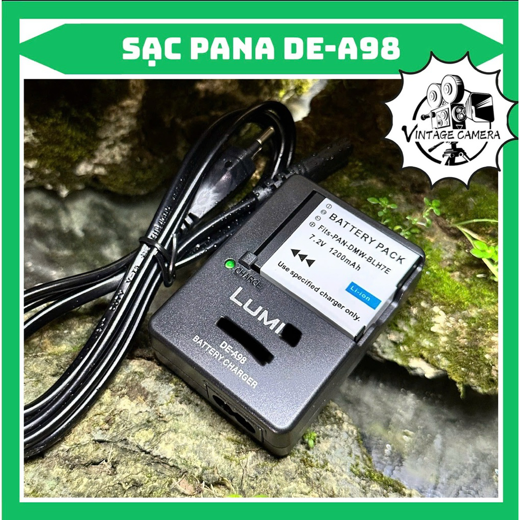 Sạc Pana DE-A98 dùng cho pin Pana DMW-BLG10