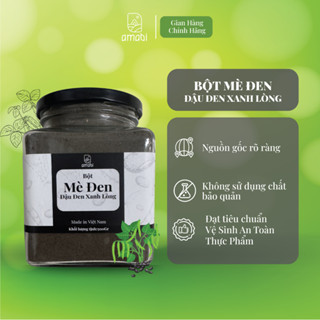 Bột mè đen đậu đen xanh lòng amabi – Thức uống đẹp da, đen tóc, lợi sữa tự nhiên