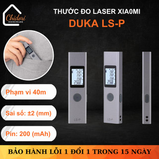  Máy đo khoảng cách  Thước đo laser XlA0Ml DUKA LS - P  khoảng đo 40m  