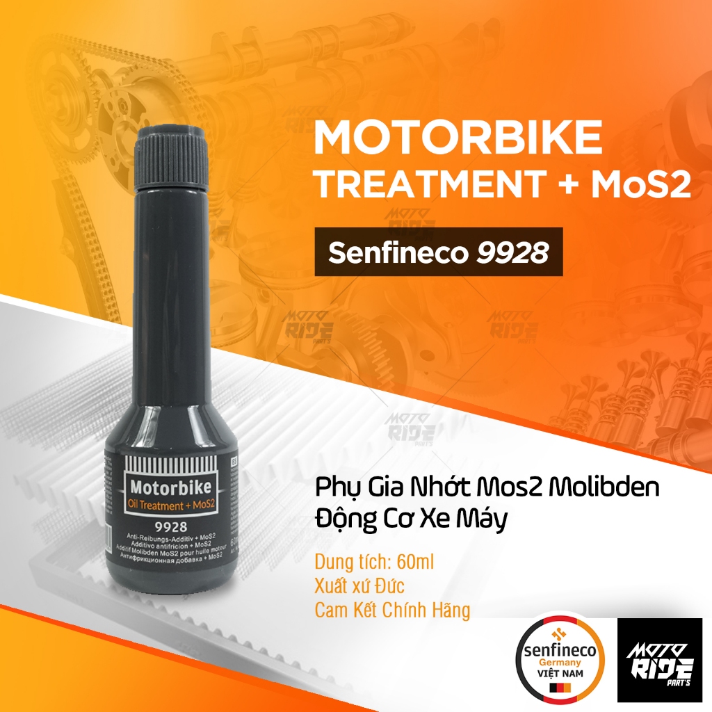 SENFINECO 9928 ENGINE OIL TREATMENT MOS2 PHỤ GIA NHỚT 60ML