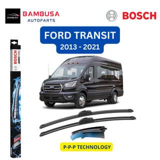 Bộ gạt mưa FORD TRANSIT  đời 2008 - 2021 ngàm móc U - Bosch chính hãng | Giá 1 cặp