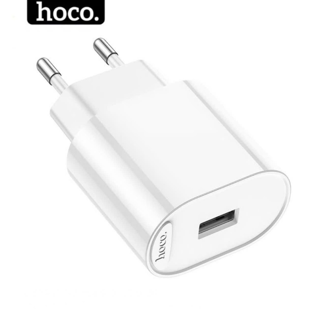 Củ sạc chính hãng Hoco dùng cho samsung xiaomi Phone ...vv cục sạc chống cháy nổ 10.5w