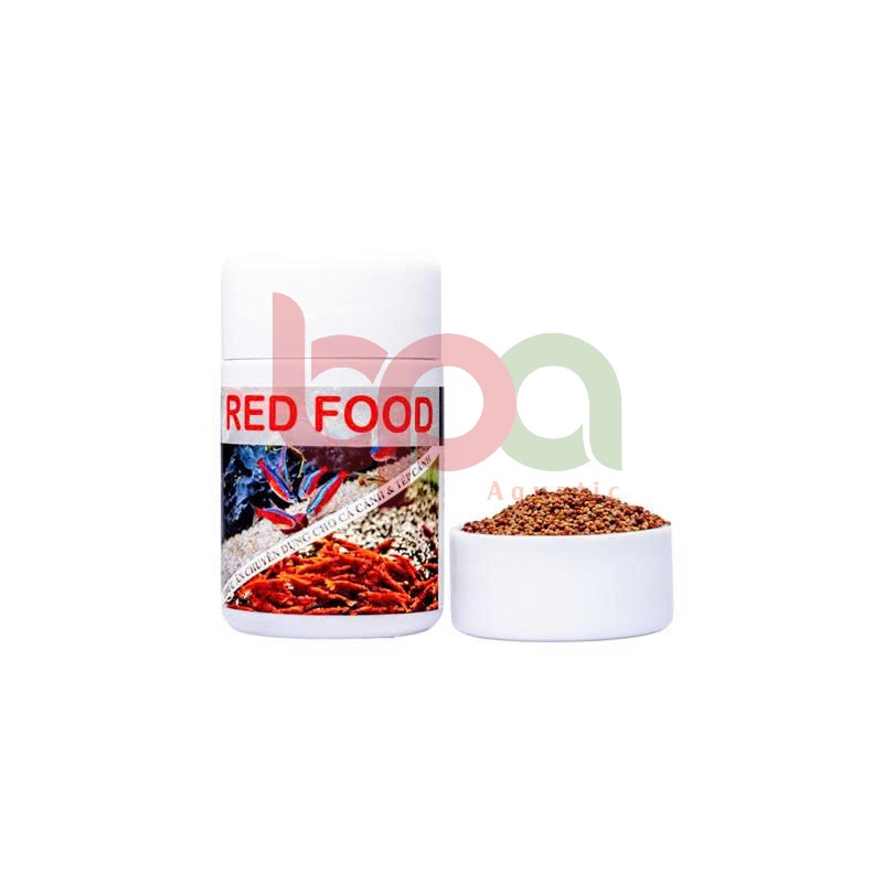 THỨC ĂN CÁ TÉP RED FOOD | CHUYÊN KÍCH MÀU CHO CÁ TÉP ỔN ĐỊNH MÀU GIÀU ĐẠM CHO CÁ TÉP THUỶ SINH