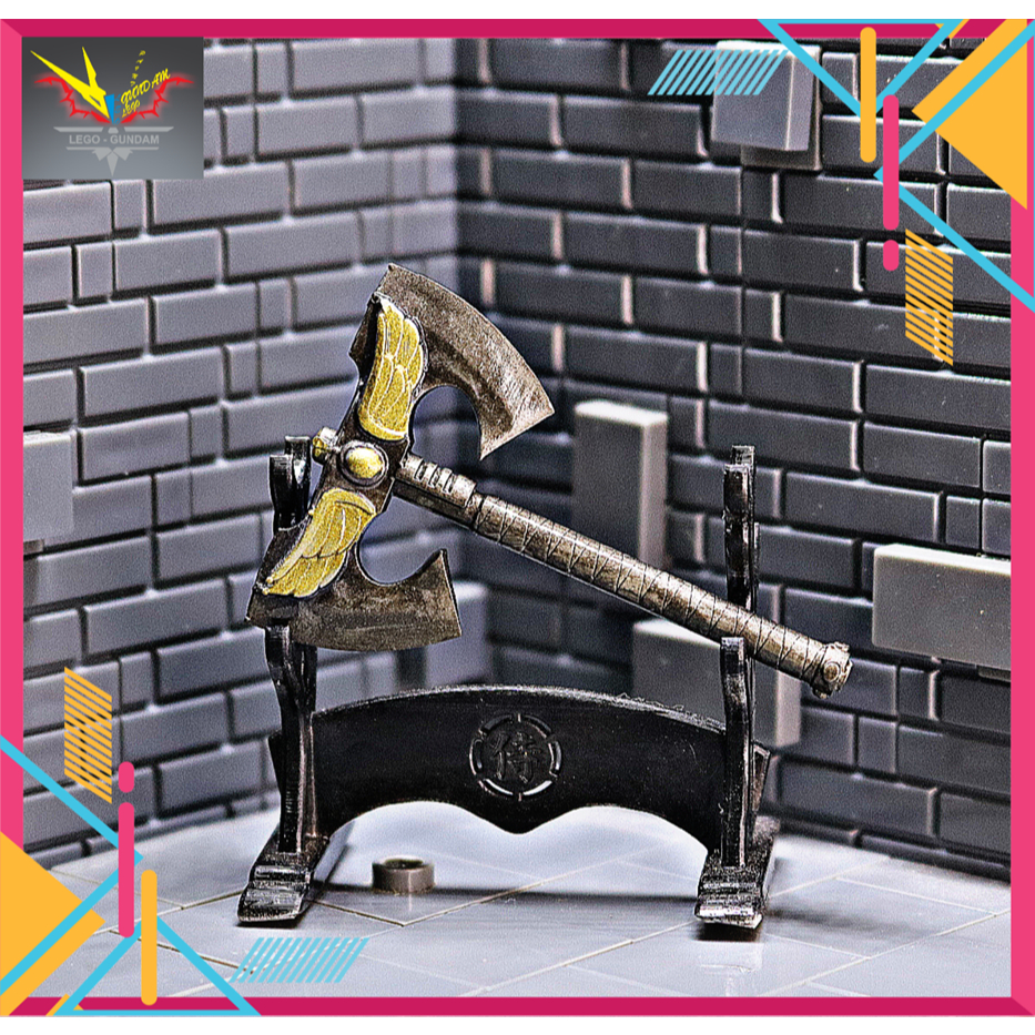 N25 Phụ Kiện In 3D Vũ Khí Axe Power