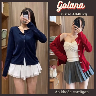Áo Khoác Cardigan Basic Hàn Quốc Dáng Ngắn Ôm Body  Nhiều Màu Nữ Tính AK64 ( Có bigsize)