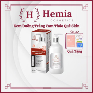 Body protein Quê Skin chiết xuất từ sữa lên men, Dưa lưới và Yến Mạch dưỡng toàn thân