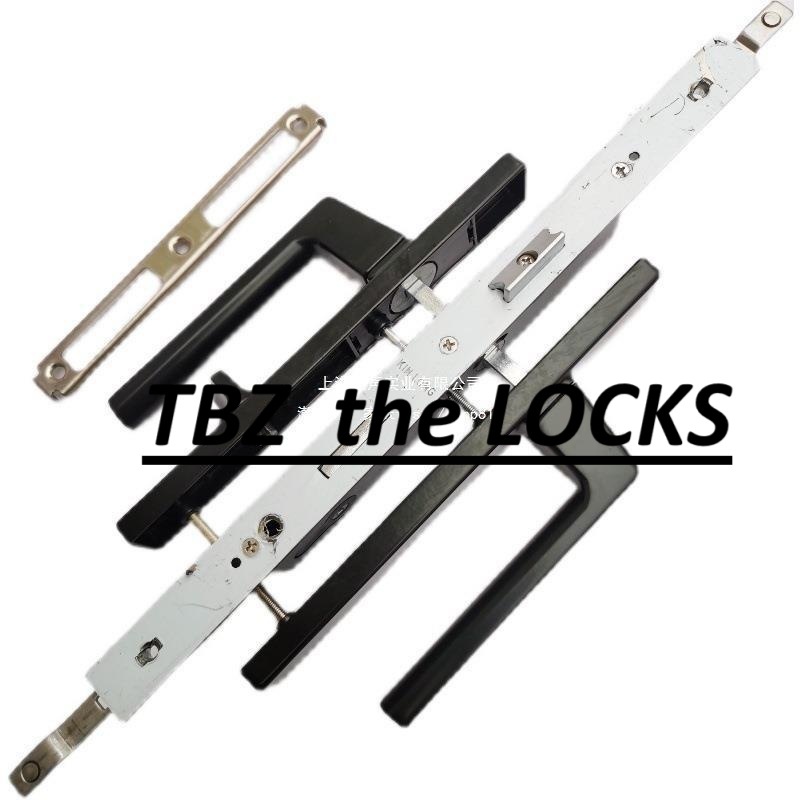 [KINLONG] Khóa Tay Gạt Đa Điểm Kinlong, Khóa Đa Điểm Cửa Nhôm Xinfa hệ 55 ( Đen , Trắng , Xám) Nguyê