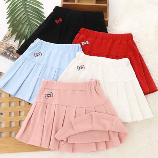 Chân Váy Thêu Nơ Xinh ( 14kg-50kg ) dễ thương cho bé vào năm học mới ,chất liệu thun cotton cao cấp loại 1 mềm mịn.