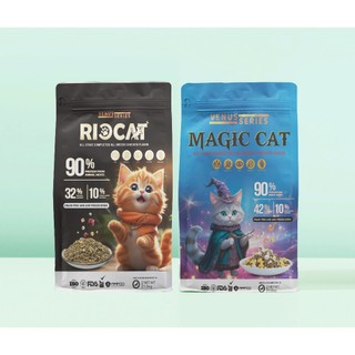   Freeship  Hạt MAGIC CAT RIO CAT 42% protein mix topping ruốc gà dinh dưỡng hỗ trợ tiết niệu cho mèo - túi 1kg 