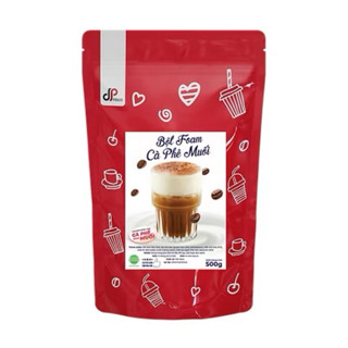 Bột Milk Foam MUỐI BIỂN DP Food làm cà phê muối  - Tiện lợi, dễ làm