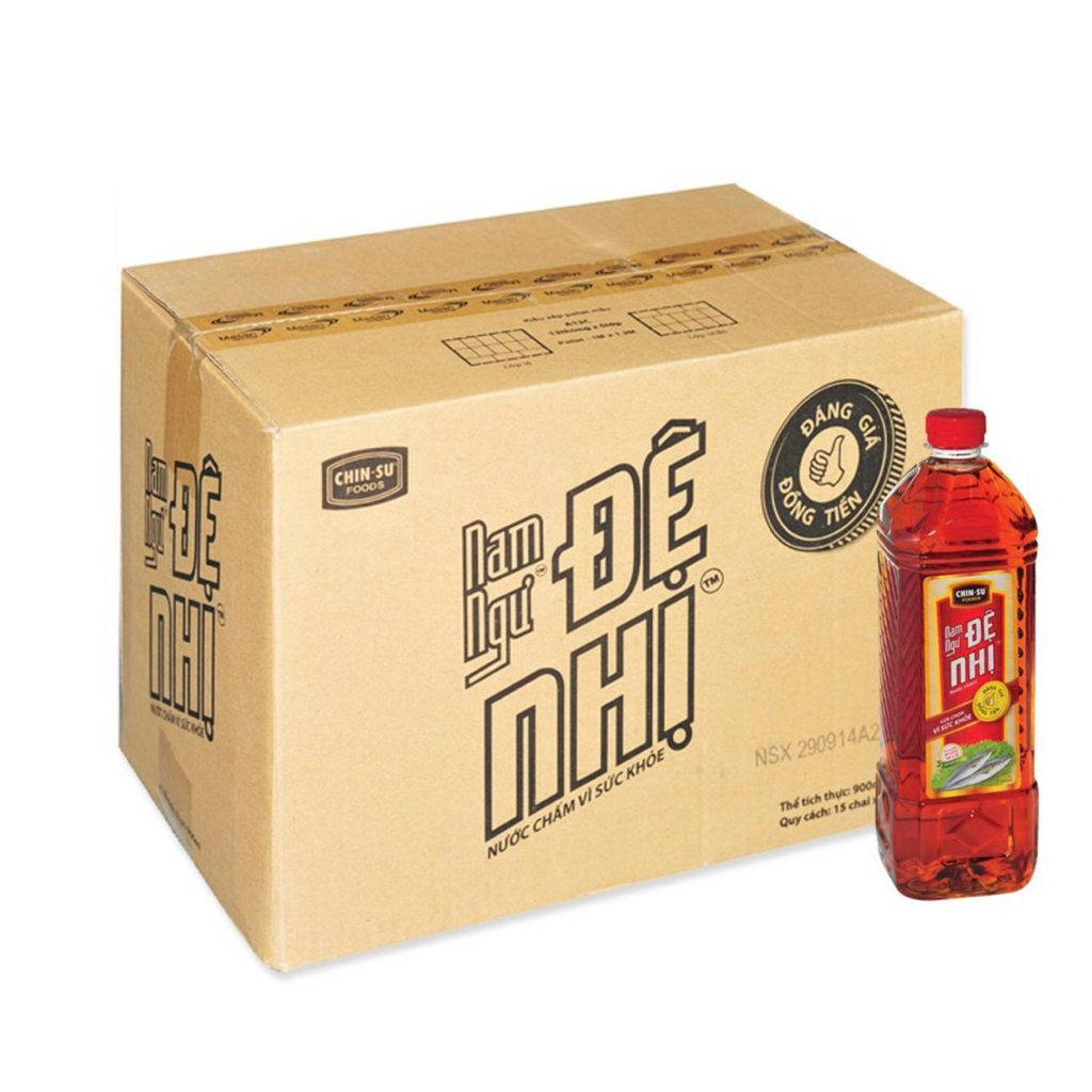 THÙNG 18 CHAI NAM NGƯ ĐỆ NHỊ 800ml