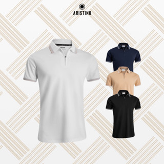 Áo Polo Nam Aristino Ngắn Tay Organic Cotton Regular Fit Co Giãn Thoáng Mát APS206AS0E