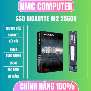 Ổ cứng SSD GIGABYTE M2 2280 256GB NVMe PCI-Express 3.0 x4 chính hãng bảo hành 36 tháng