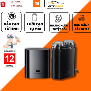 Máy Cạo Râu Xiaomi K8 Pro – Máy Cạo Râu Mini Gen 2, Lưỡi Dao Kép Chống Rỉ, Kháng Nước, Mài Tự Động