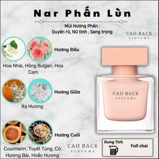Nước hoa nữ Nar Phấn Lùn Poudree EDP. mùi hương ngọt phấn, bánh bèo, tiểu thư