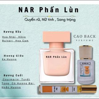 Nước hoa nữ Nar Phấn Lùn Poudree EDP. mùi hương ngọt phấn, bánh bèo, tiểu thư