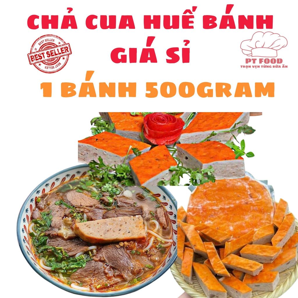 Chả cua Huế -  dạng bánh ( giao hỏa tốc hcm )