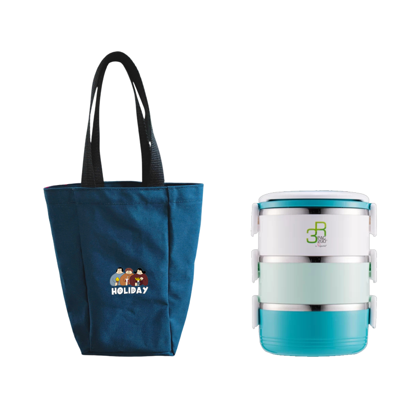 Túi Vải Tote Đựng Hộp Cơm Tròn (CaMen)