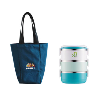 Túi Vải Tote Đựng Hộp Cơm Tròn (CaMen)