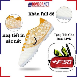  Giày Đá Bóng Wika Doso Chính Hãng Khâu Full Đế Giày Đá Banh Sân Cỏ Nhân Tạo Đế Đinh Tf Bám Sân 
