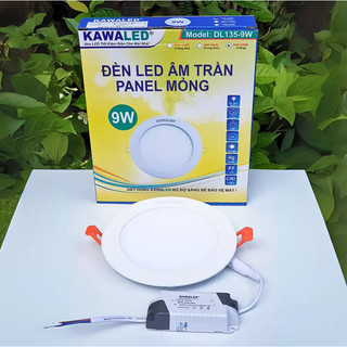 Đèn Led panel mỏng âm trần, lỗ khoét 135mm, bảo hành 24 THÁNG DL135 - Kawaled (có xuất VAT)
