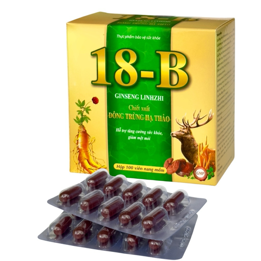 Viên bổ tổng hợp vitamin 18B with ginseng vinaphar 1 ,hộp 100 viên,hỗ trợ tăng sức đề kháng