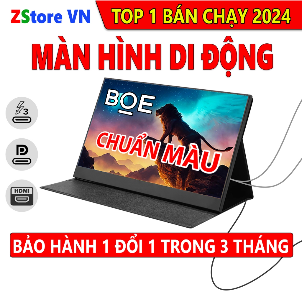 Màn Hình Di Động - Kết nối Type-C và HDMI - Màn Hình No Name | BigBuy360 - bigbuy360.vn