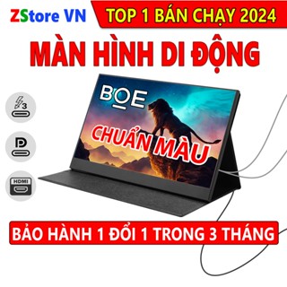 Màn Hình Di Động - Kết nối Type-C và HDMI - Dock Sạc Nhanh Yx 3 Pin Có Màn Hình
